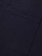 Solid Split Neck Button Detail T-Shirt