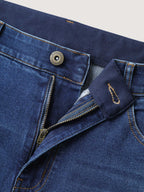 Classic Wash Stretchy Micro Flared Jeans