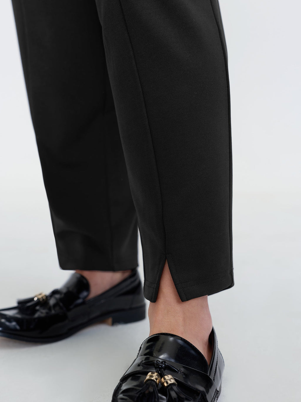 Elastic Back Waistband Pants