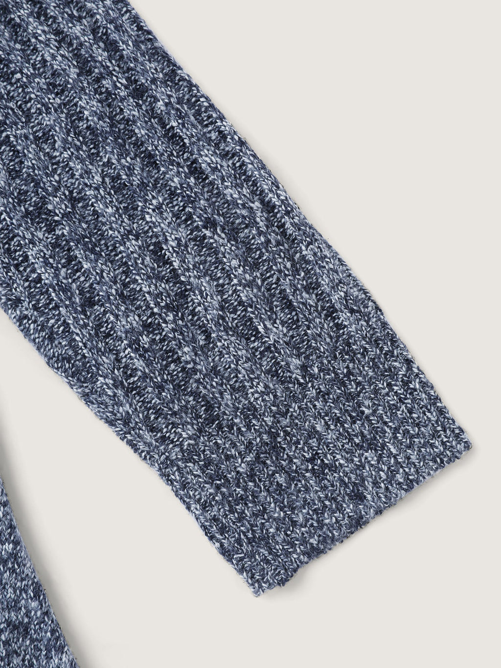 Stacked Turtleneck High-Low Hem Pullover