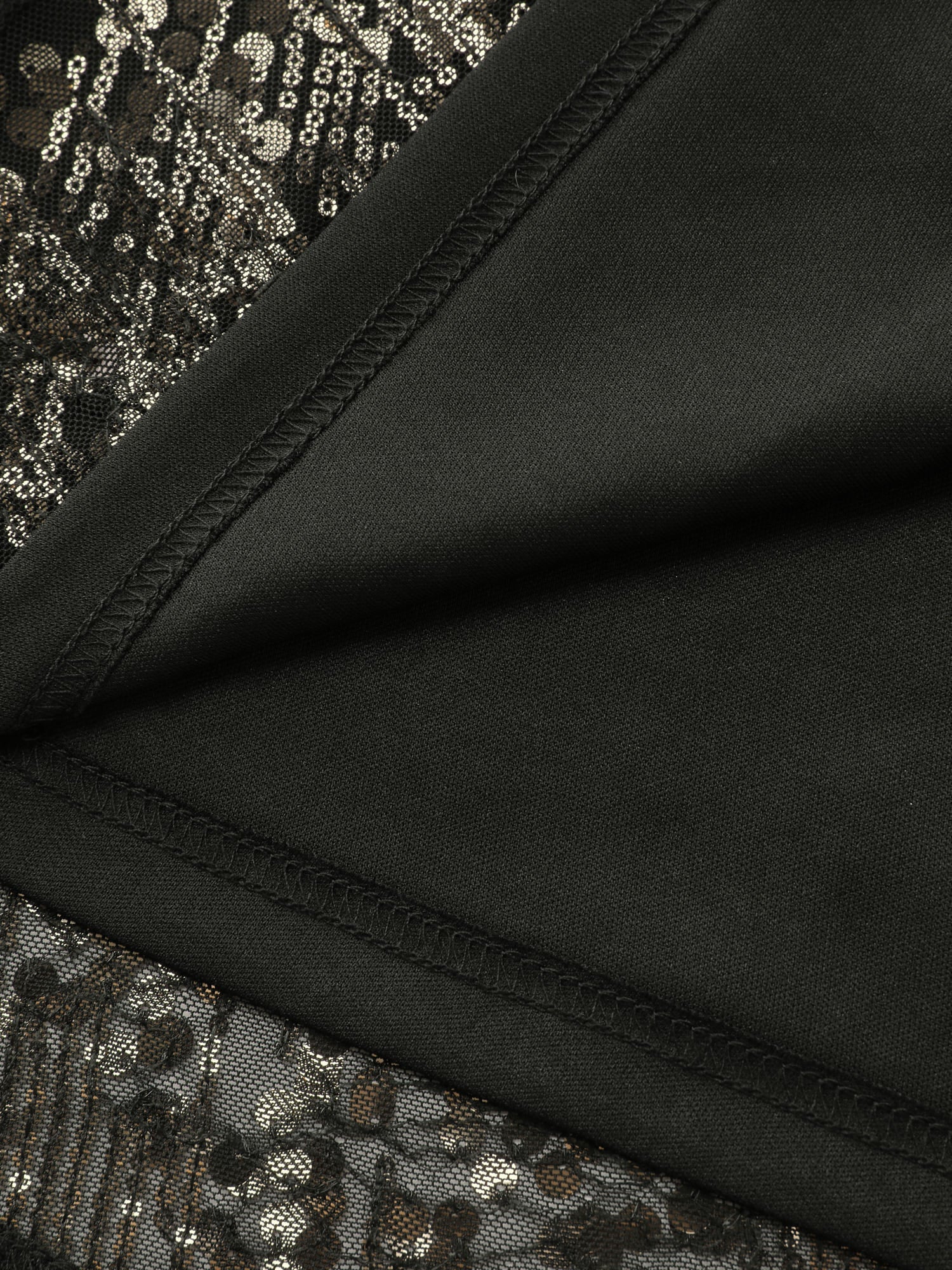 Sparkly Sequins Wrap Neck Midi Dress