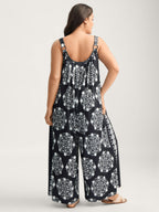 Sunkissed Stretchy Adjustable Strap Jumpsuit