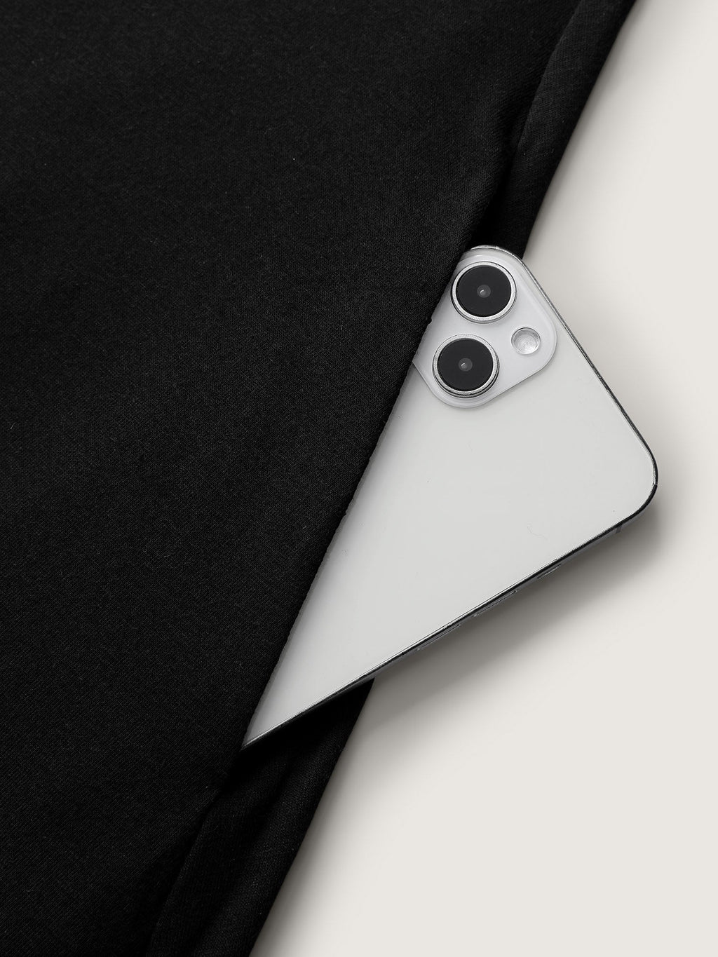 Supersoft Stretchy Checkered Asymmetrical Hem T-Shirt