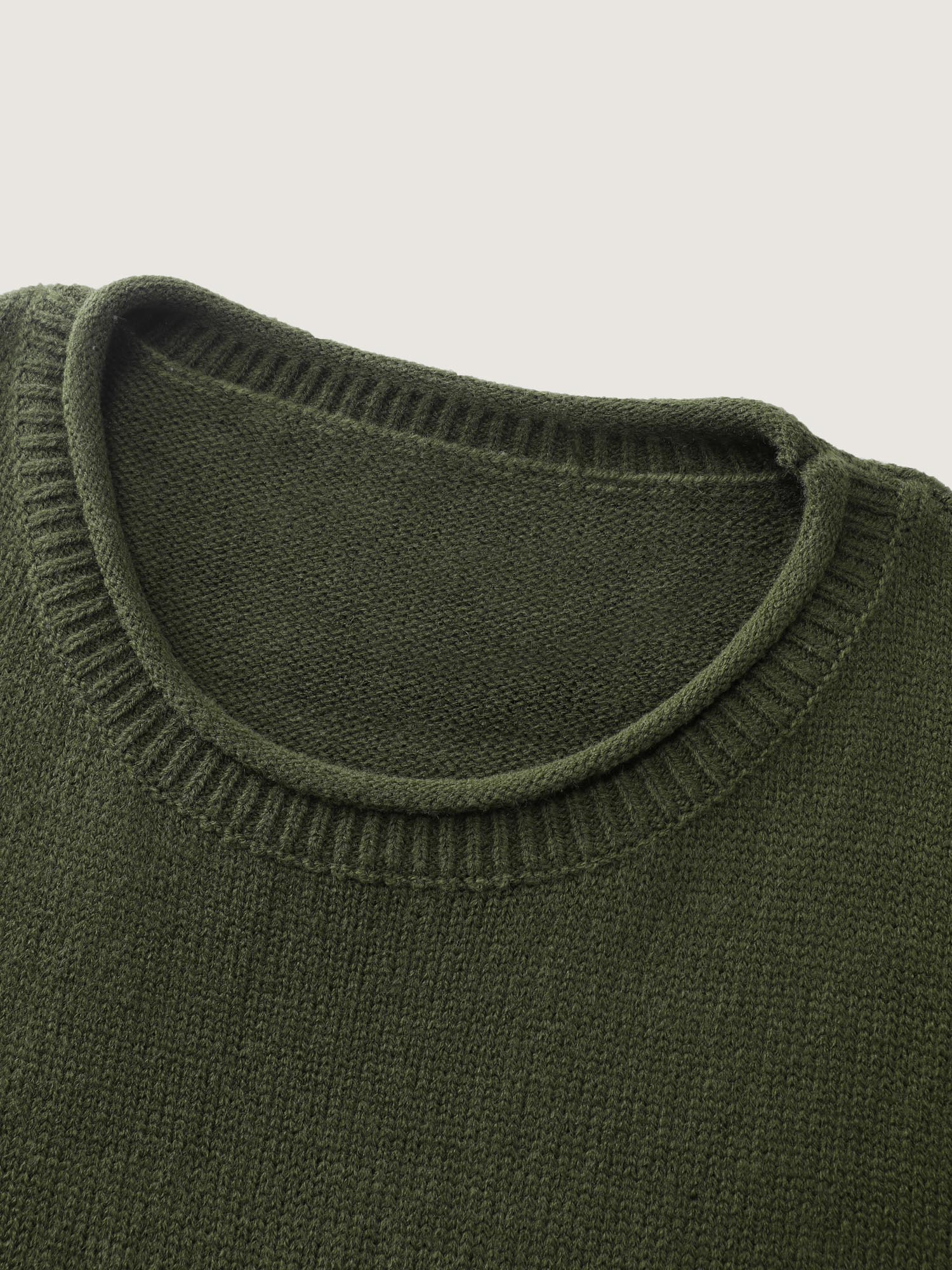 Leopard Print Color Contrast Pullover