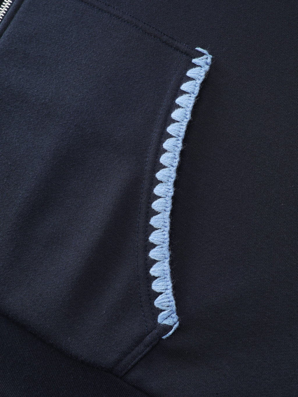 Stretchy Color Contrast Zipper Jacket