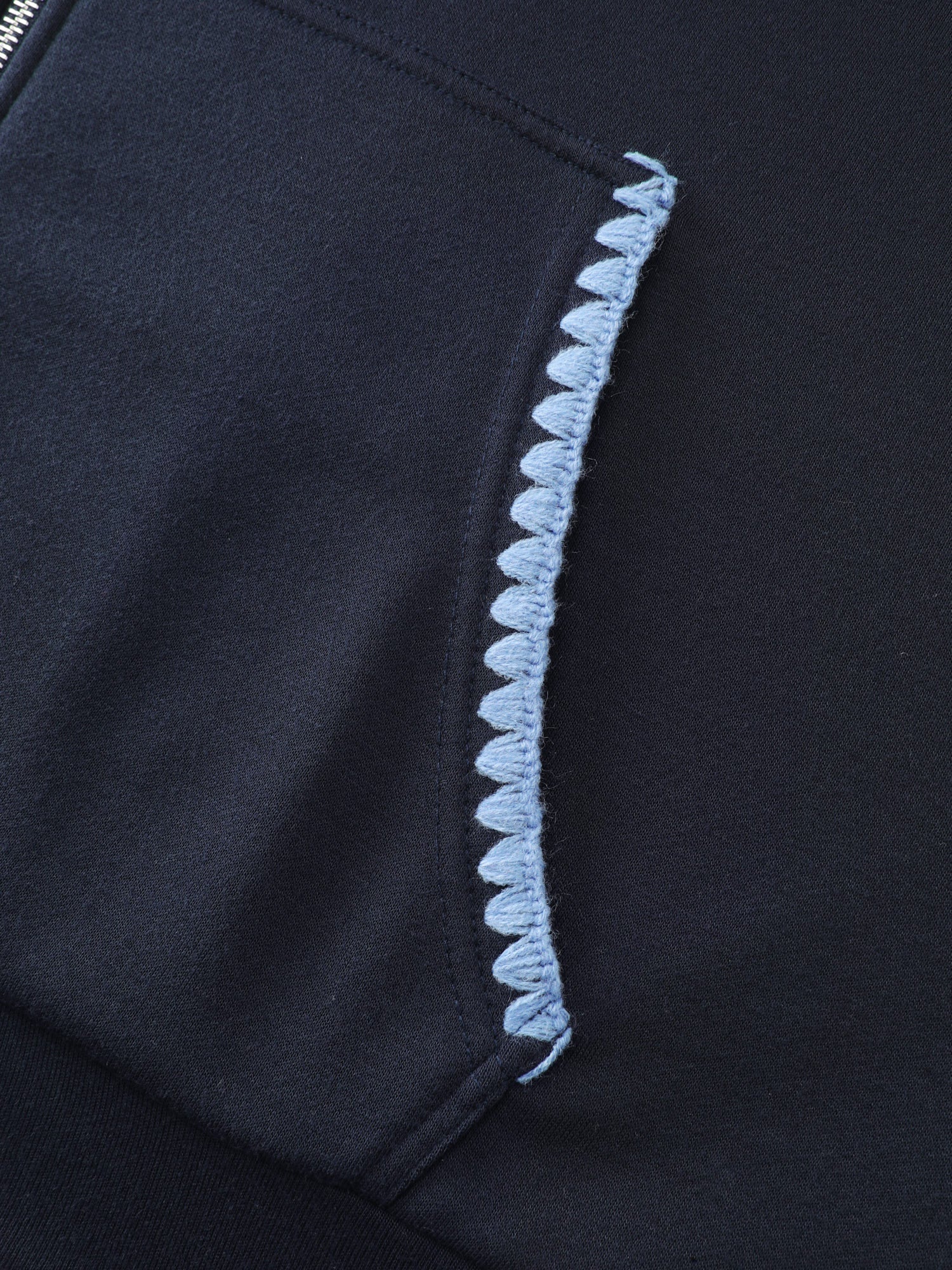 Stretchy Color Contrast Zipper Jacket