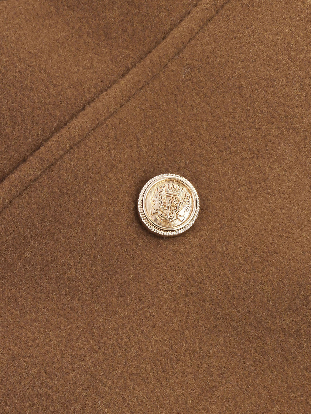 Detachable Fur Belted Cinched-Waist Coat