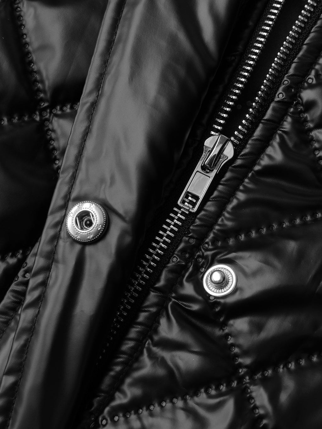 Quilted Cotton Waist-Tie Vest