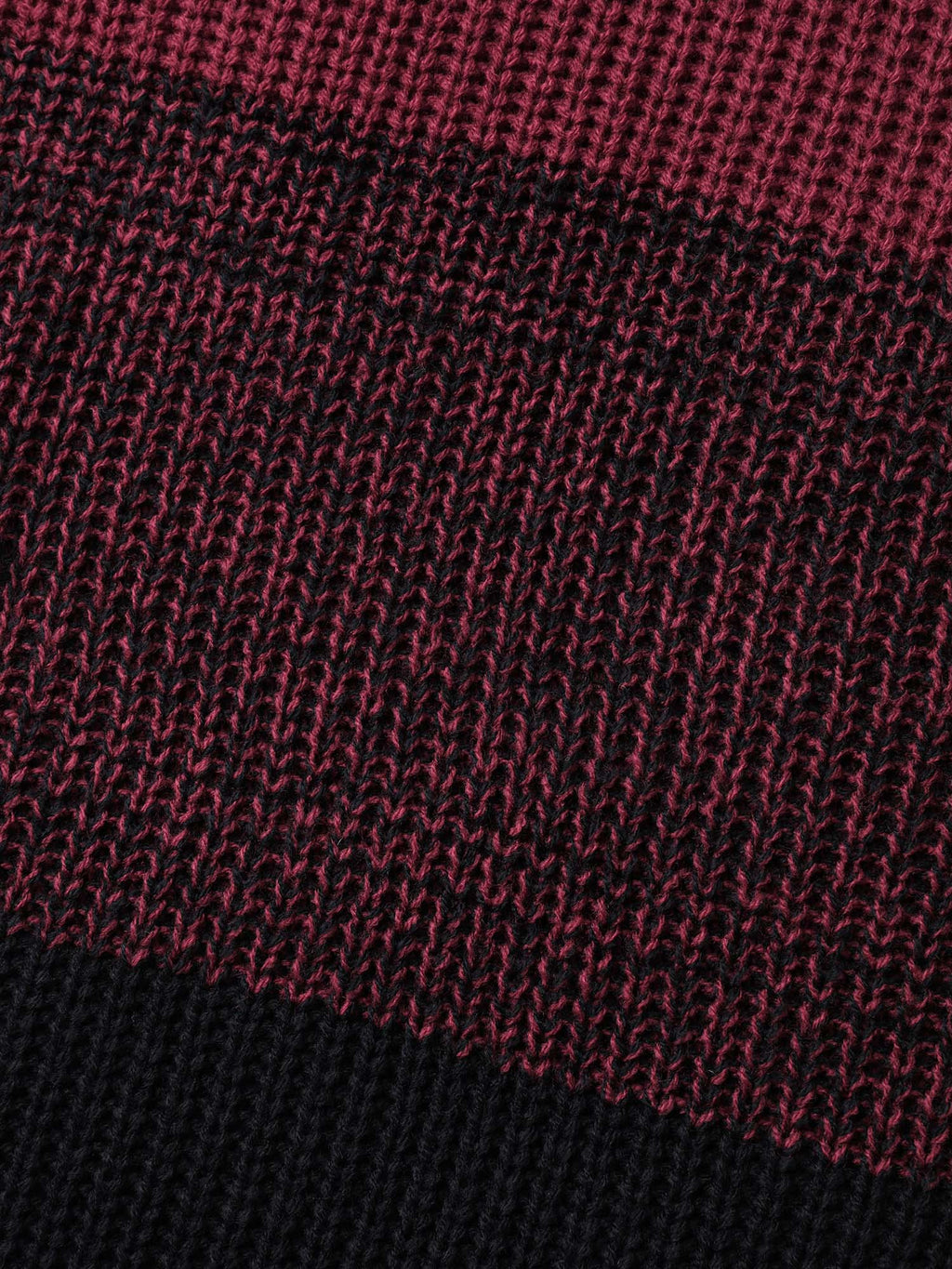 Color Block Yarn Blend Pullover