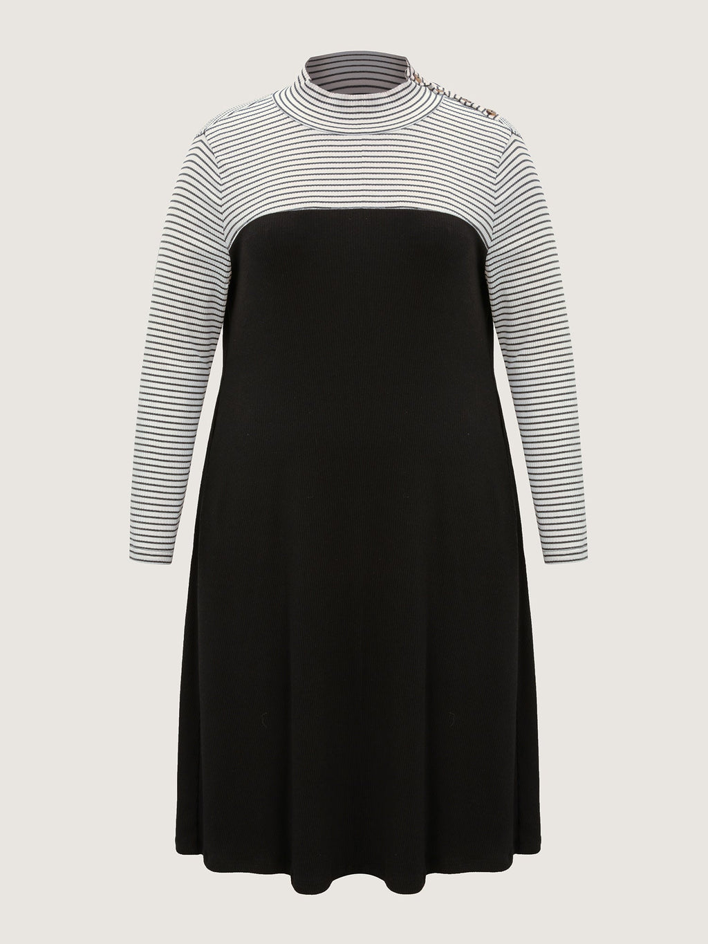 Layered Keep it Casual Stripe Midi Dress