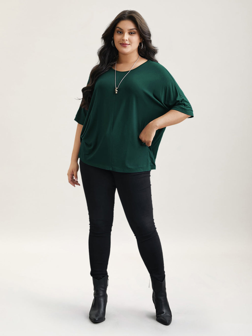 Supersoft Round Neck Plain T-Shirt