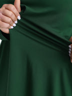 Supersoft V Neck High Low Hem T-Shirt