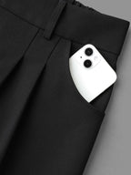 Double Buckle Straight Leg Pants