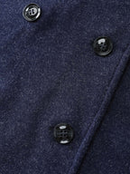 2 In 1 Double Breasted Hooded Coat