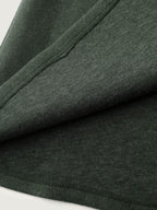 Double Button Pocket Solid Coat