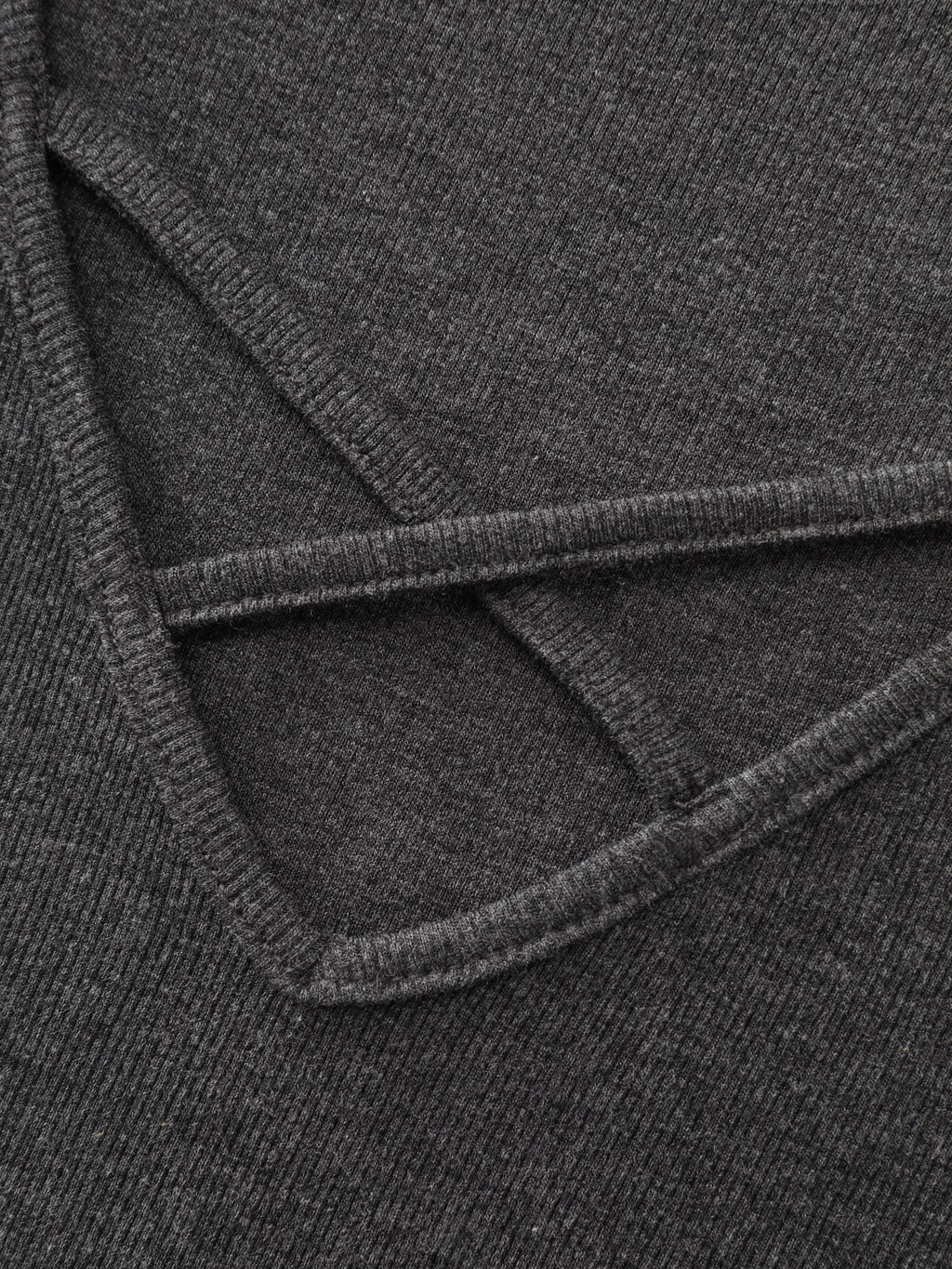 Textured Stretchy Cut-Out Neckline T-Shirt