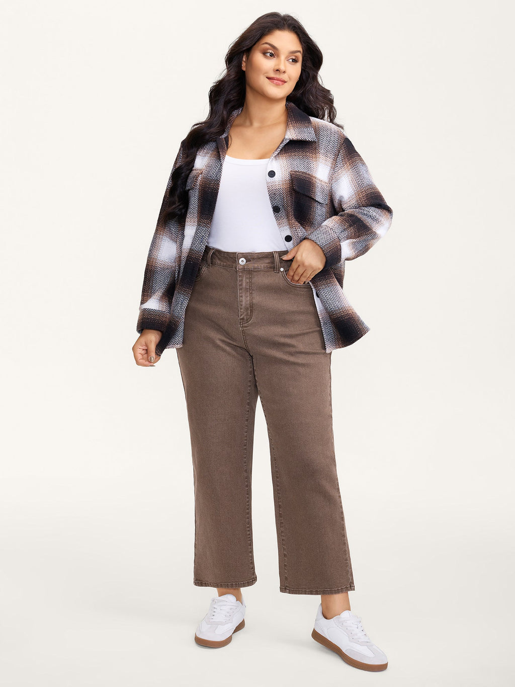 Colorful Cowboy Straight-Leg Jeans