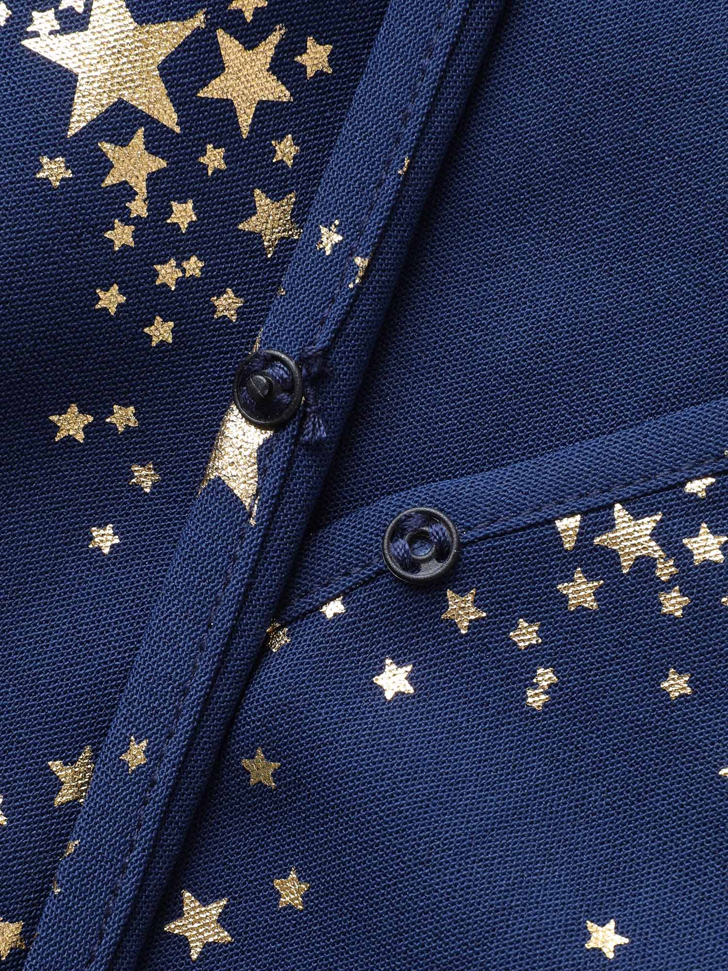 Starry Sequins Ruffled Hem Midi Dress