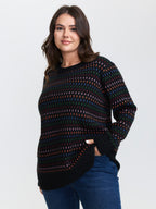 Colorful Polka Dots Stretchy Pullover