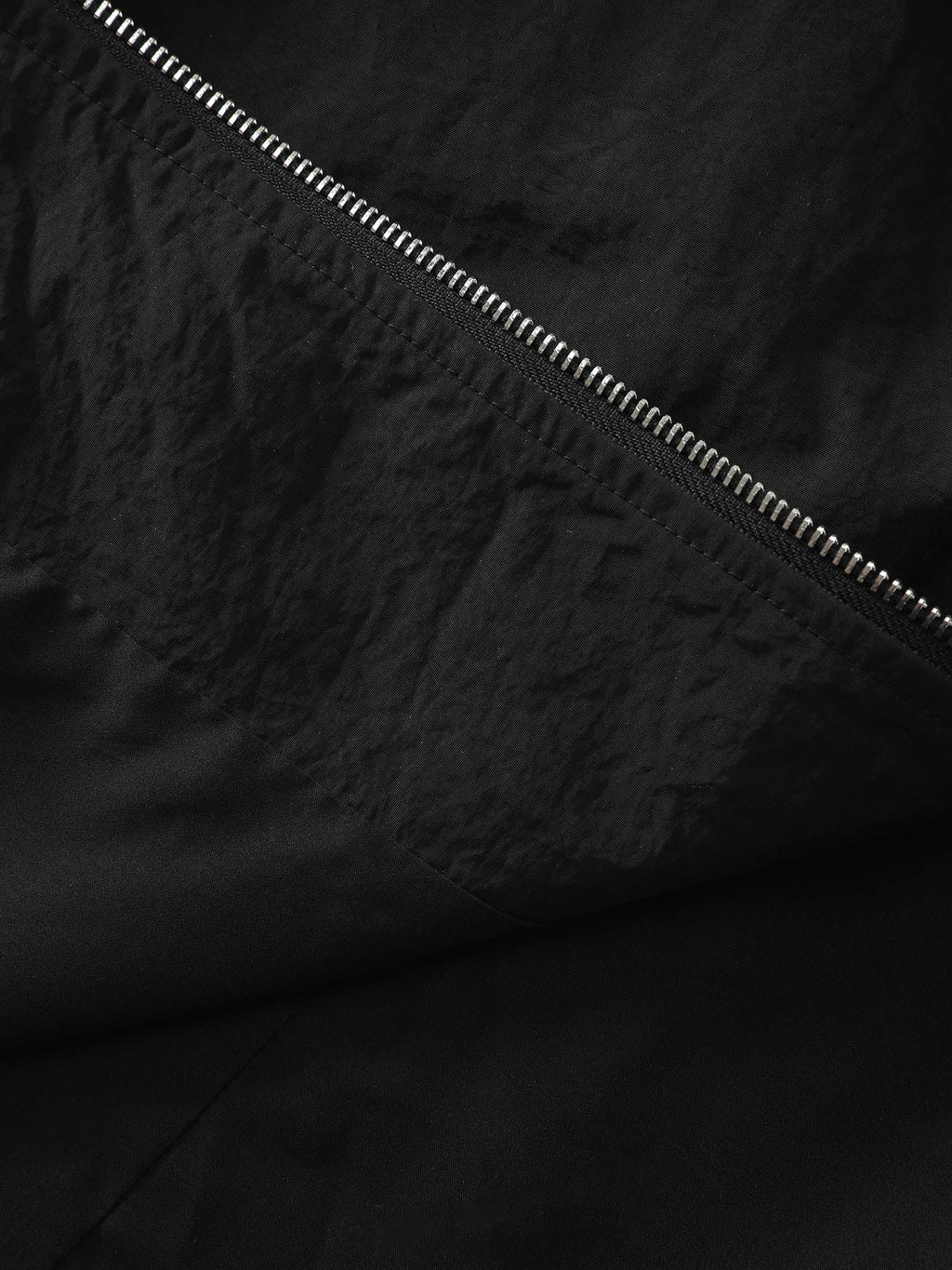 Drawstring Pockets Zipper Long Coat