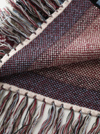 Fair-Isle Pattern Jacquard Fringes Knit Cardigan