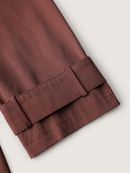 Button Belted Layered Trench Coat