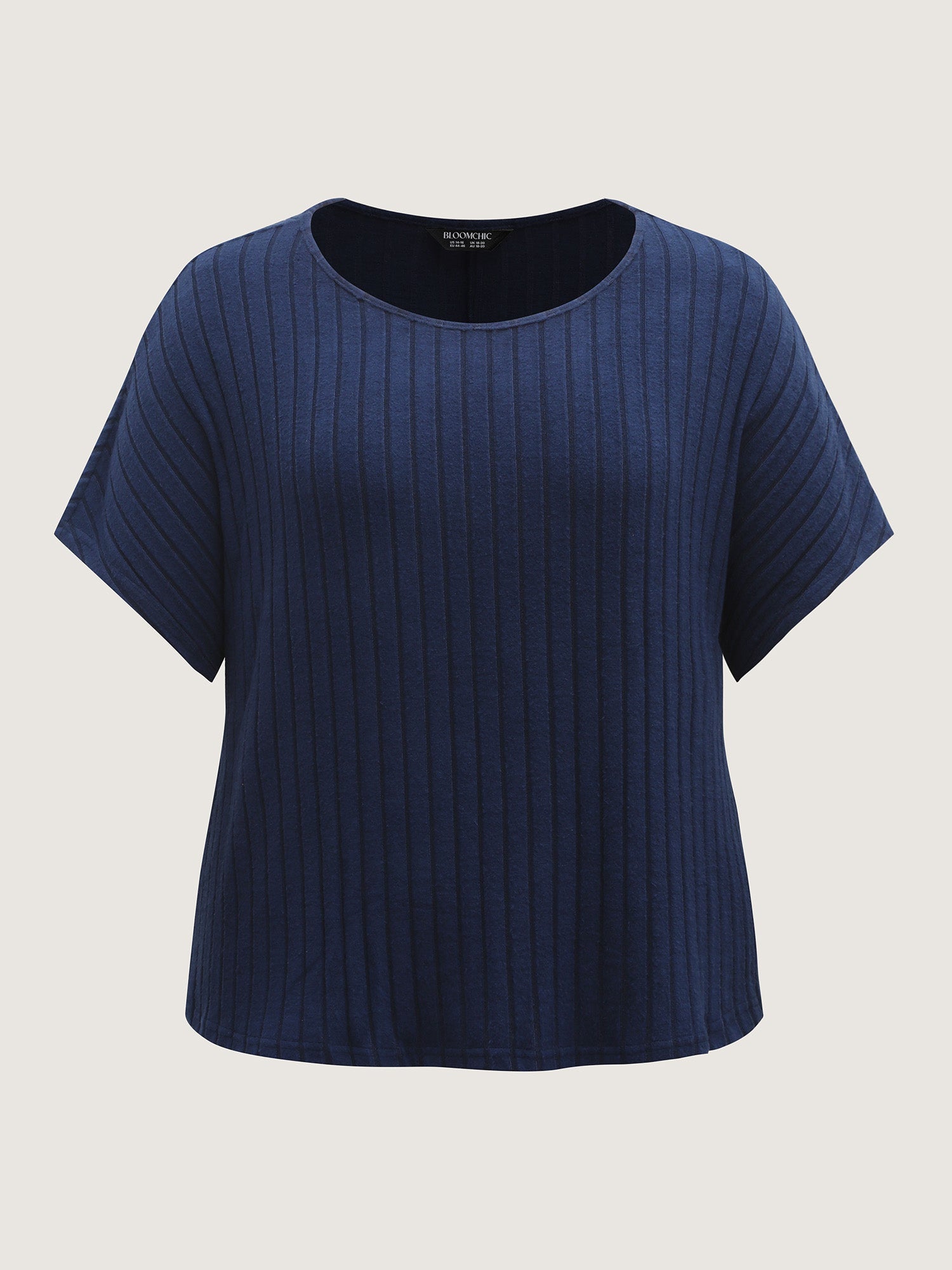 Stretchy Pit Strip Solid Loungewear Set