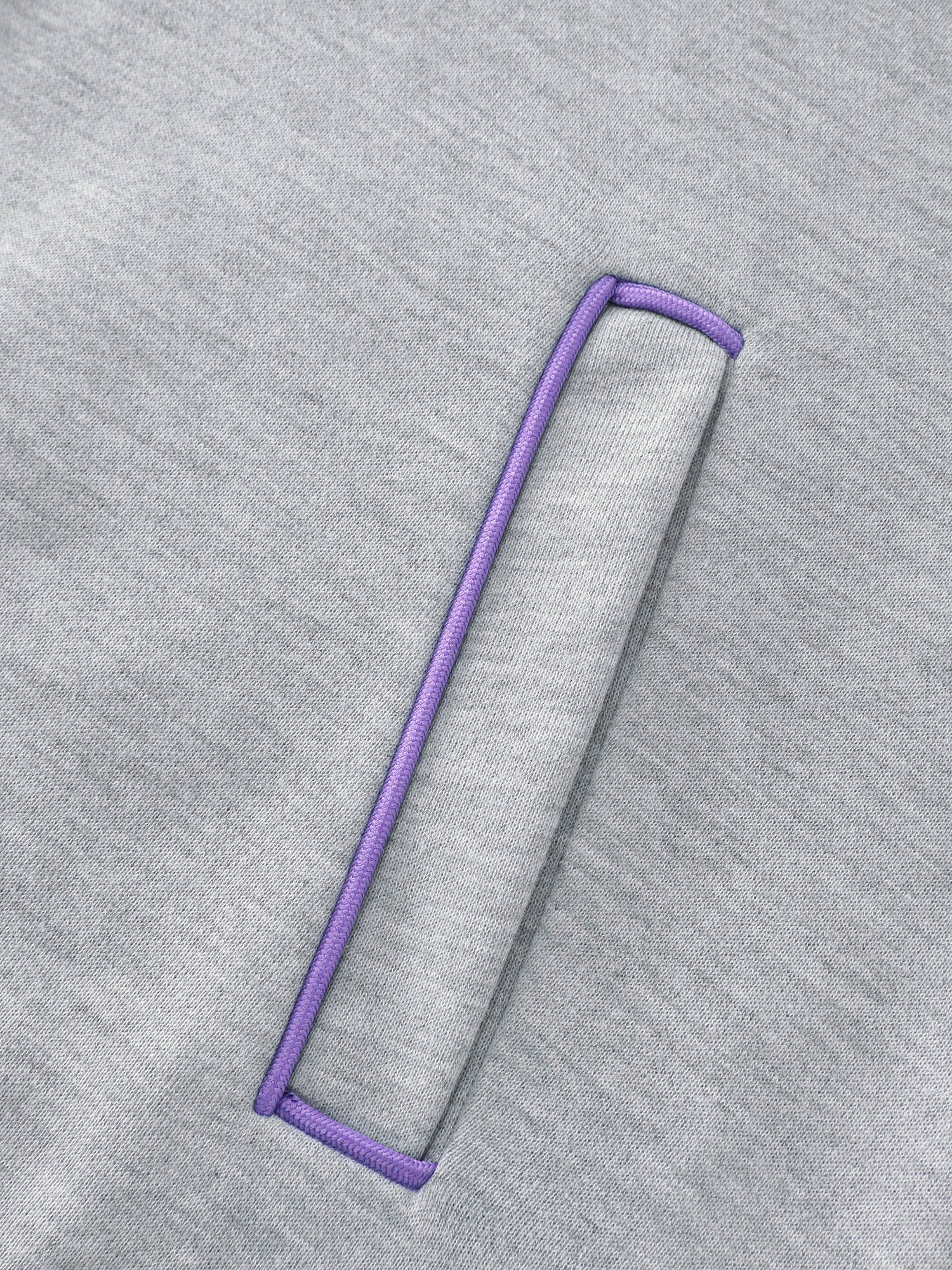 Color Contrast Drop Shoulder Hooded Jacket