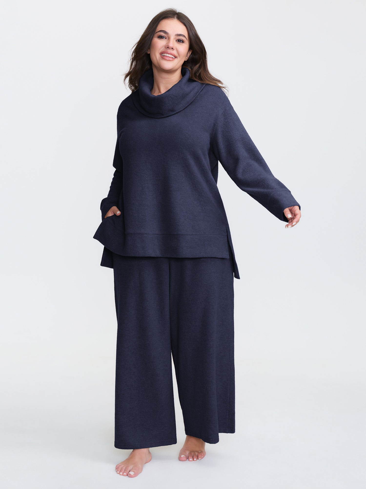 Turtleneck Snuggle-Worthy Loungewear Set