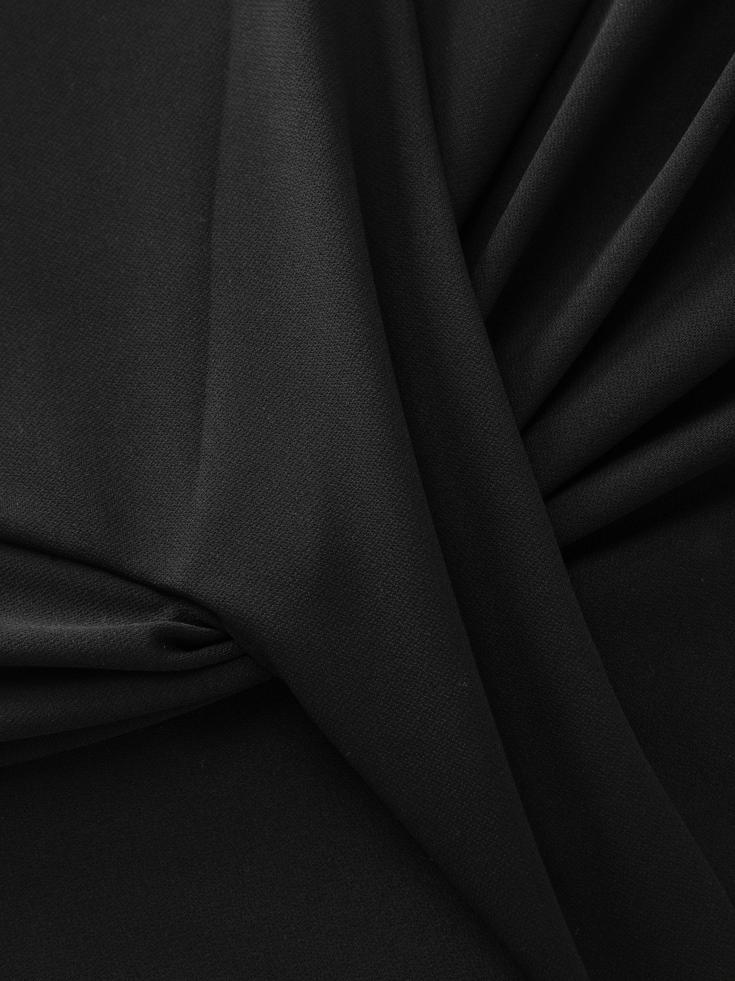 Shimmery Sleeve Knotted Hem Blouse