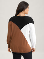 Supersoft Essentials Colorblock Contrast Pullover