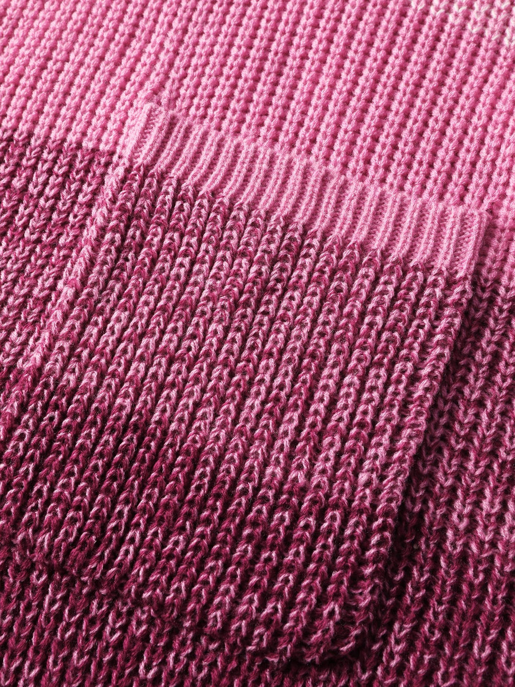 Colorblock Textured Folded Collar Knit Cardigan