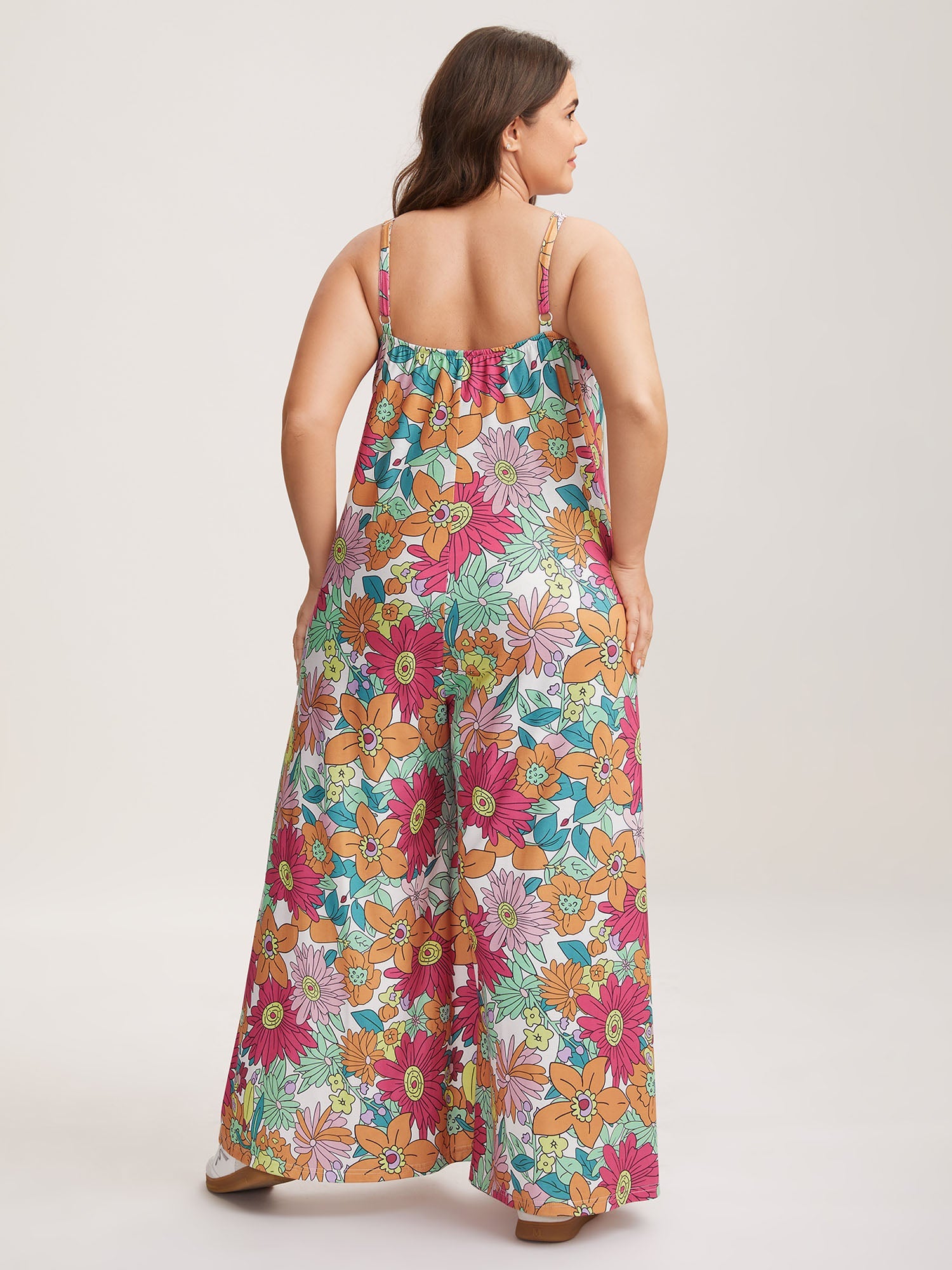 Vivid Groove Stretchy Adjustable Jumpsuit