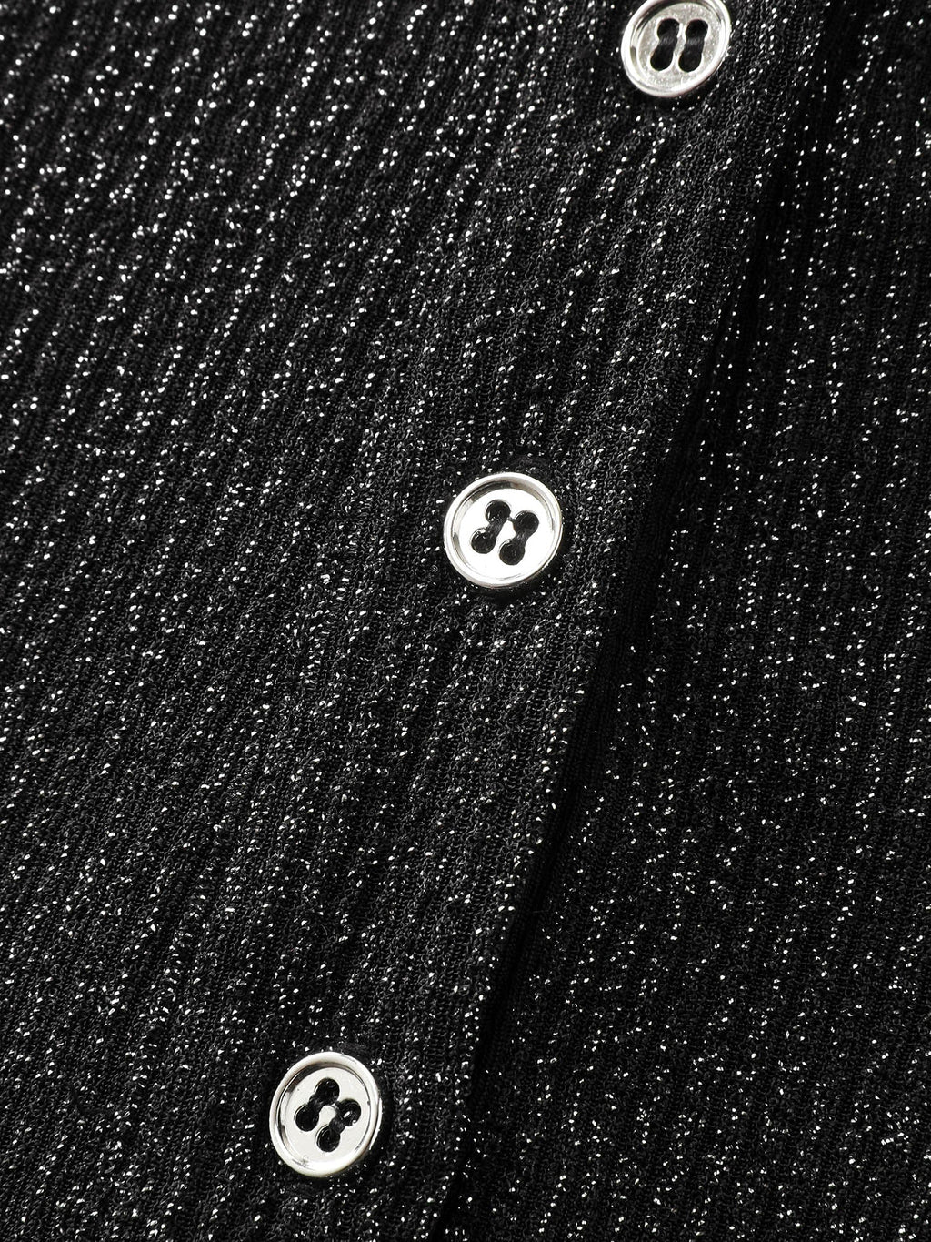 Luxe Feel Button Fitted T-Shirt