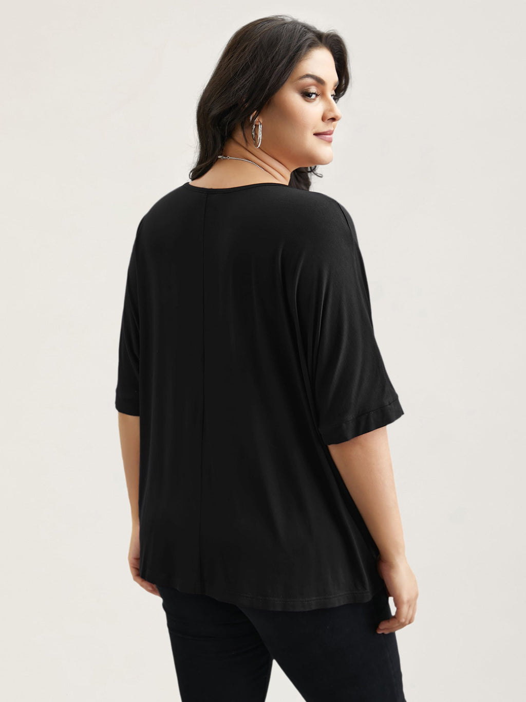 Supersoft Round Neck Plain T-Shirt
