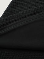 Holiday Elements Sequin Embroidery Textured Sweatshirt