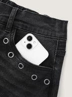 Mid-Rise Wide-Leg Jeans