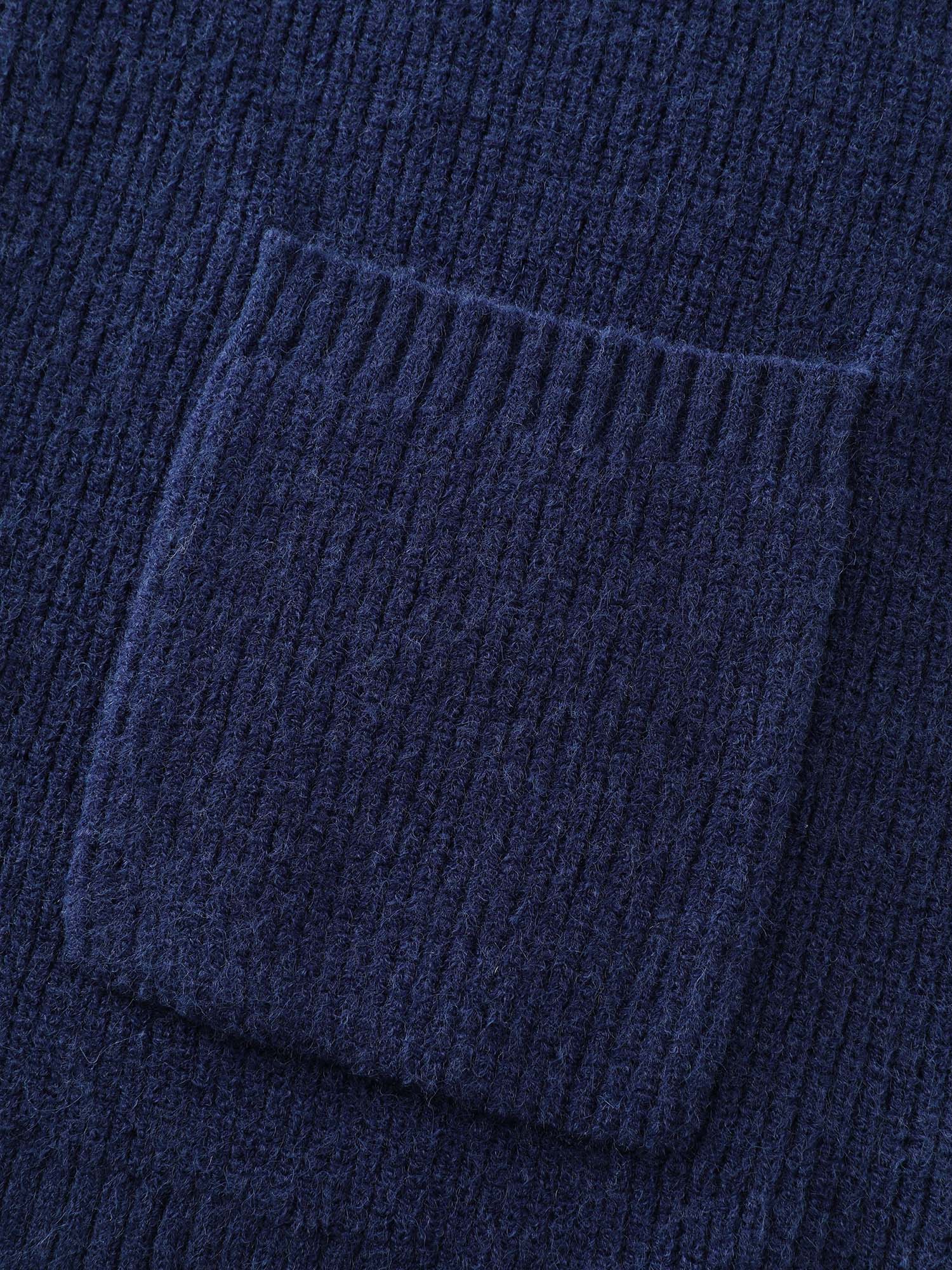 Textured Hooded Pockets Zipper Cardigan