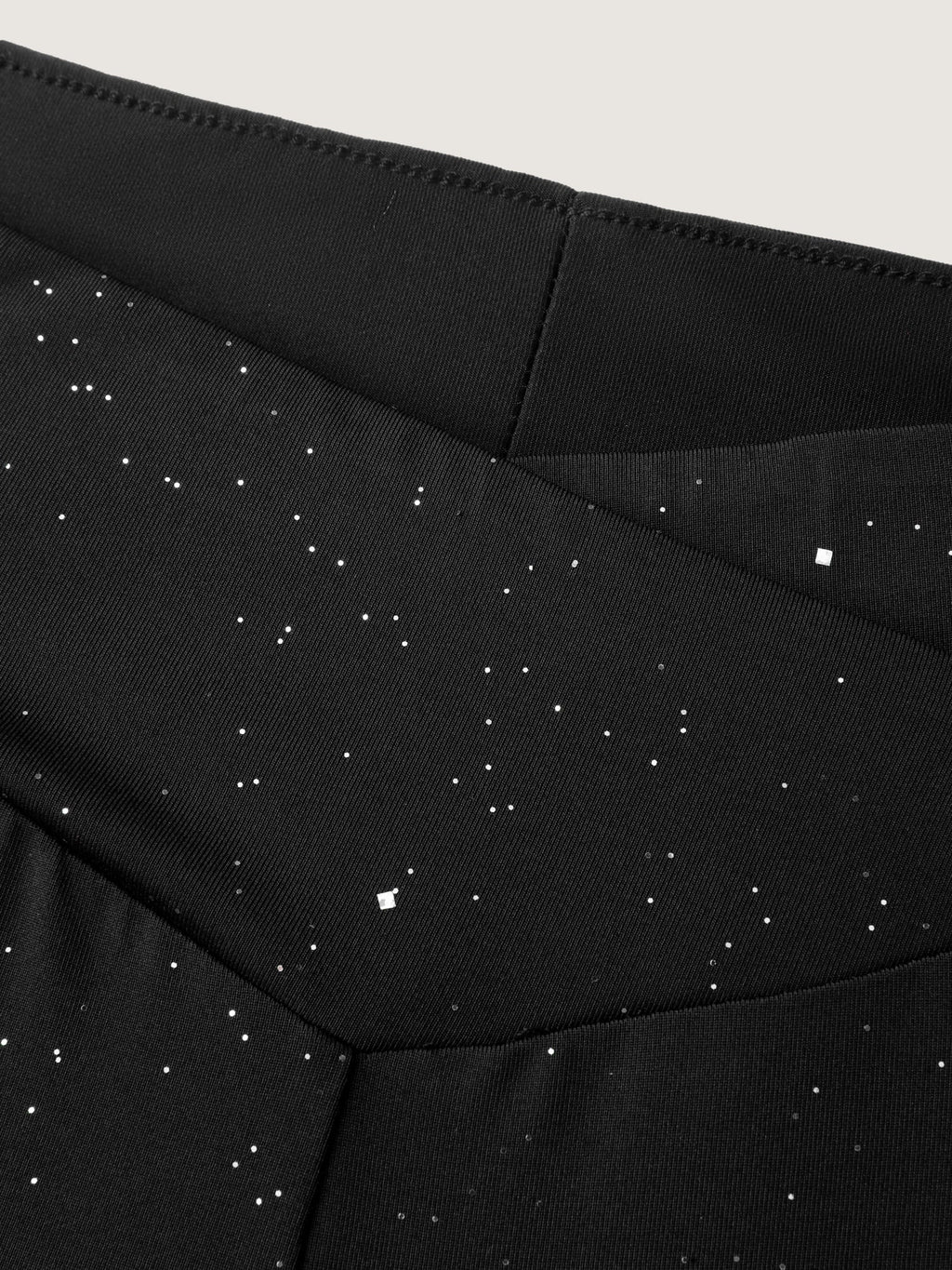 Sequin V-Shaped Waistband Pants