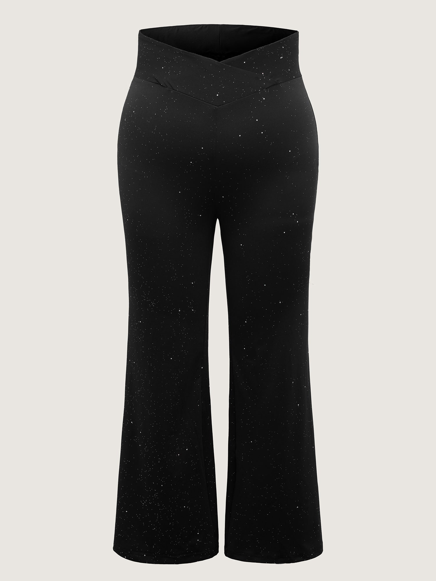 Sequin V-Shaped Waistband Pants