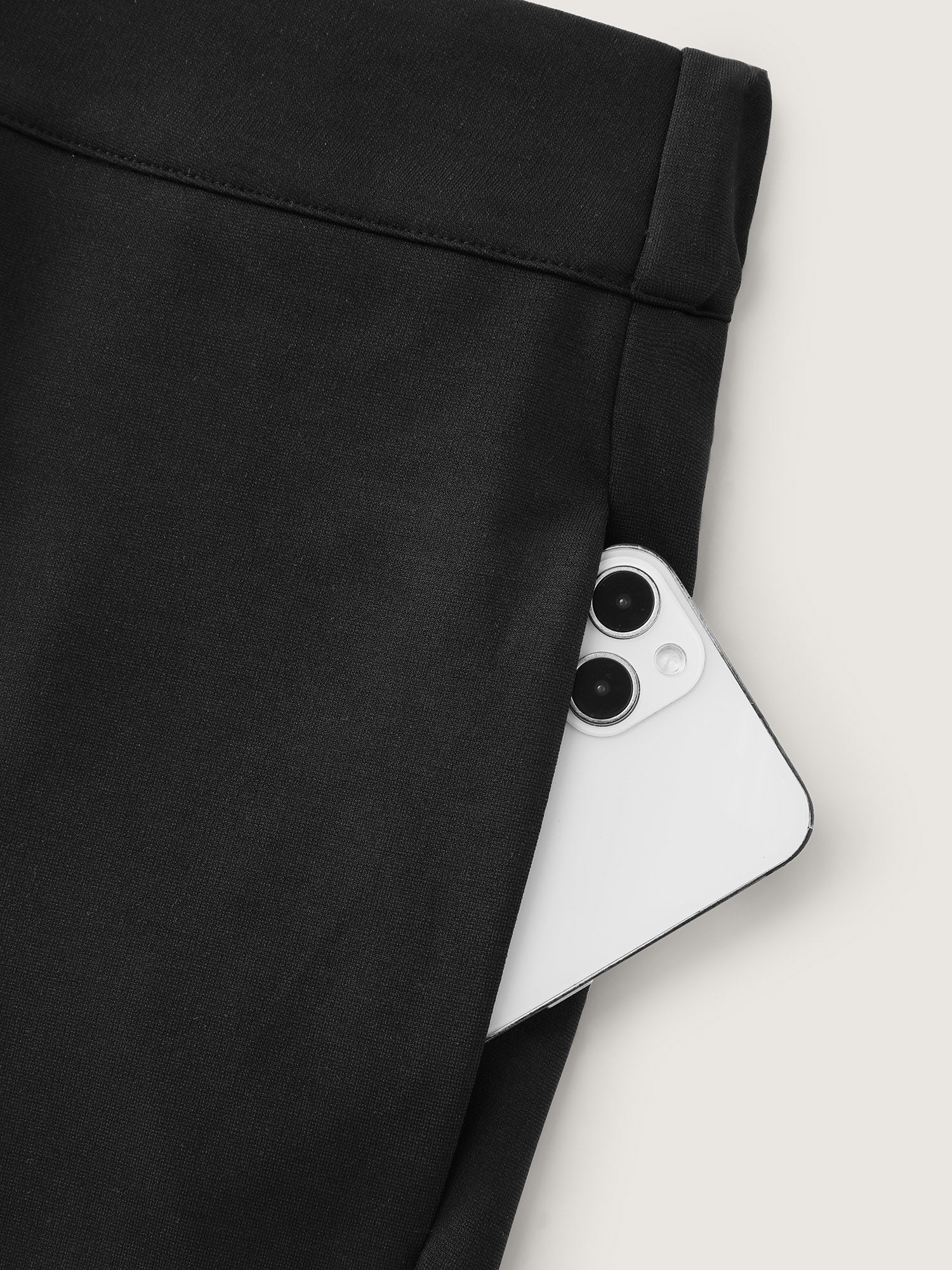 Elastic Back Waistband Pants