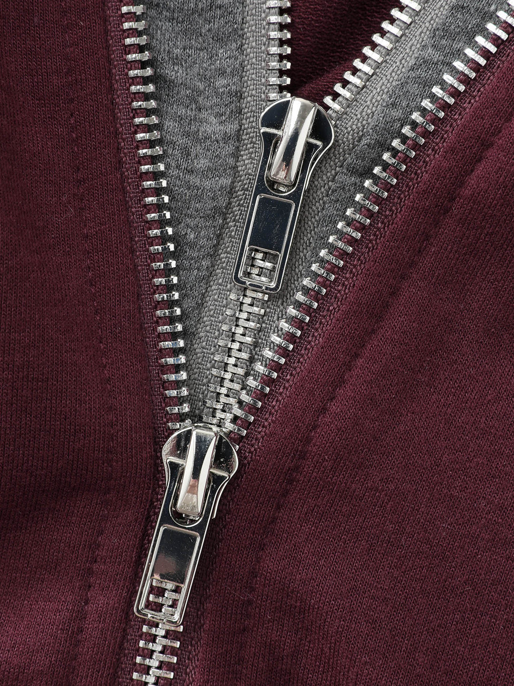 Stretchy Color Contrast Hooded Coat