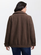 Teddy Fleece Zipper Jacket