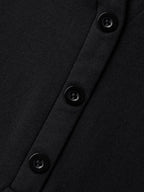 Supersoft Button Placket Solid T-Shirt