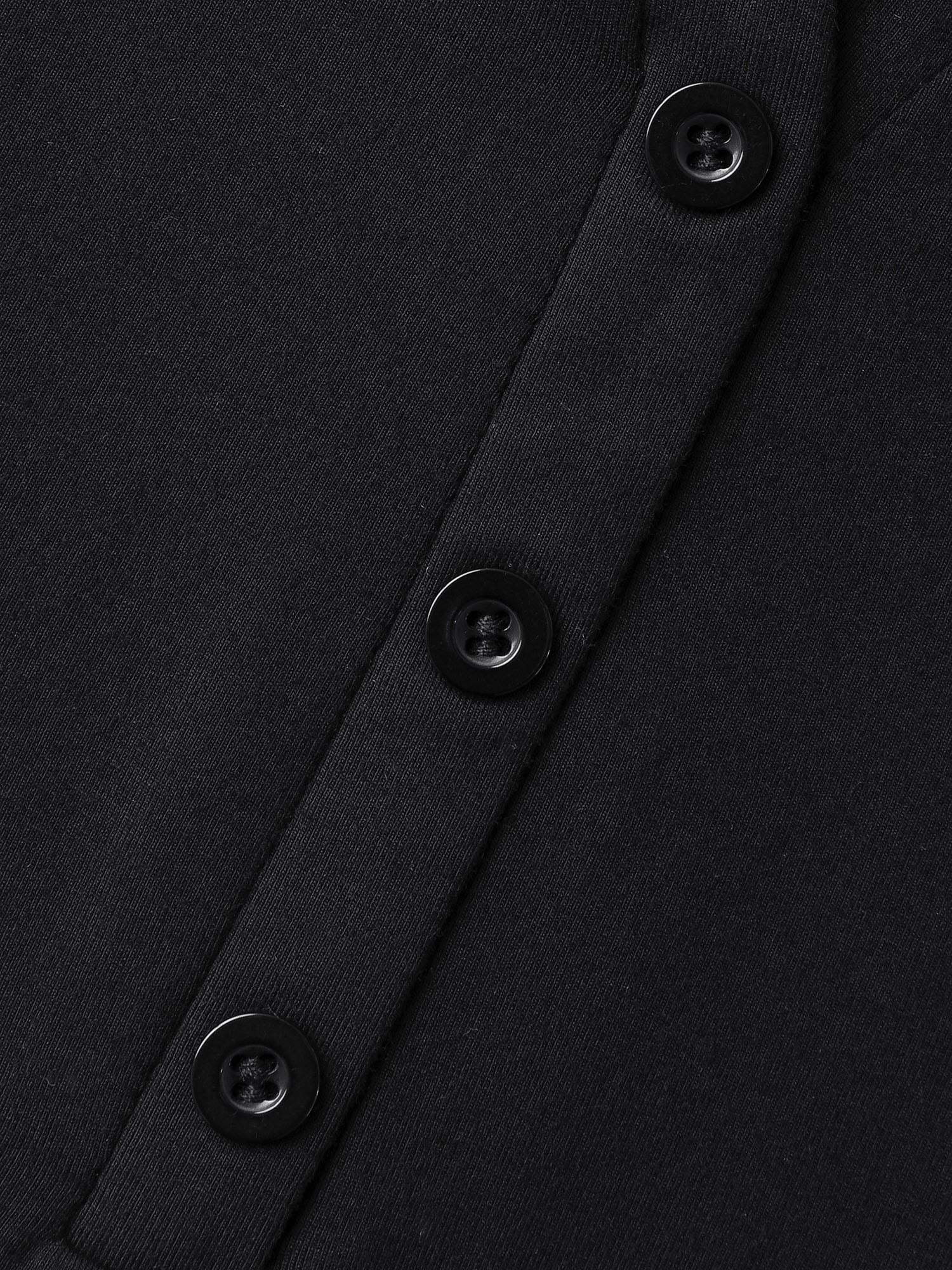 Supersoft Button Placket Solid T-Shirt