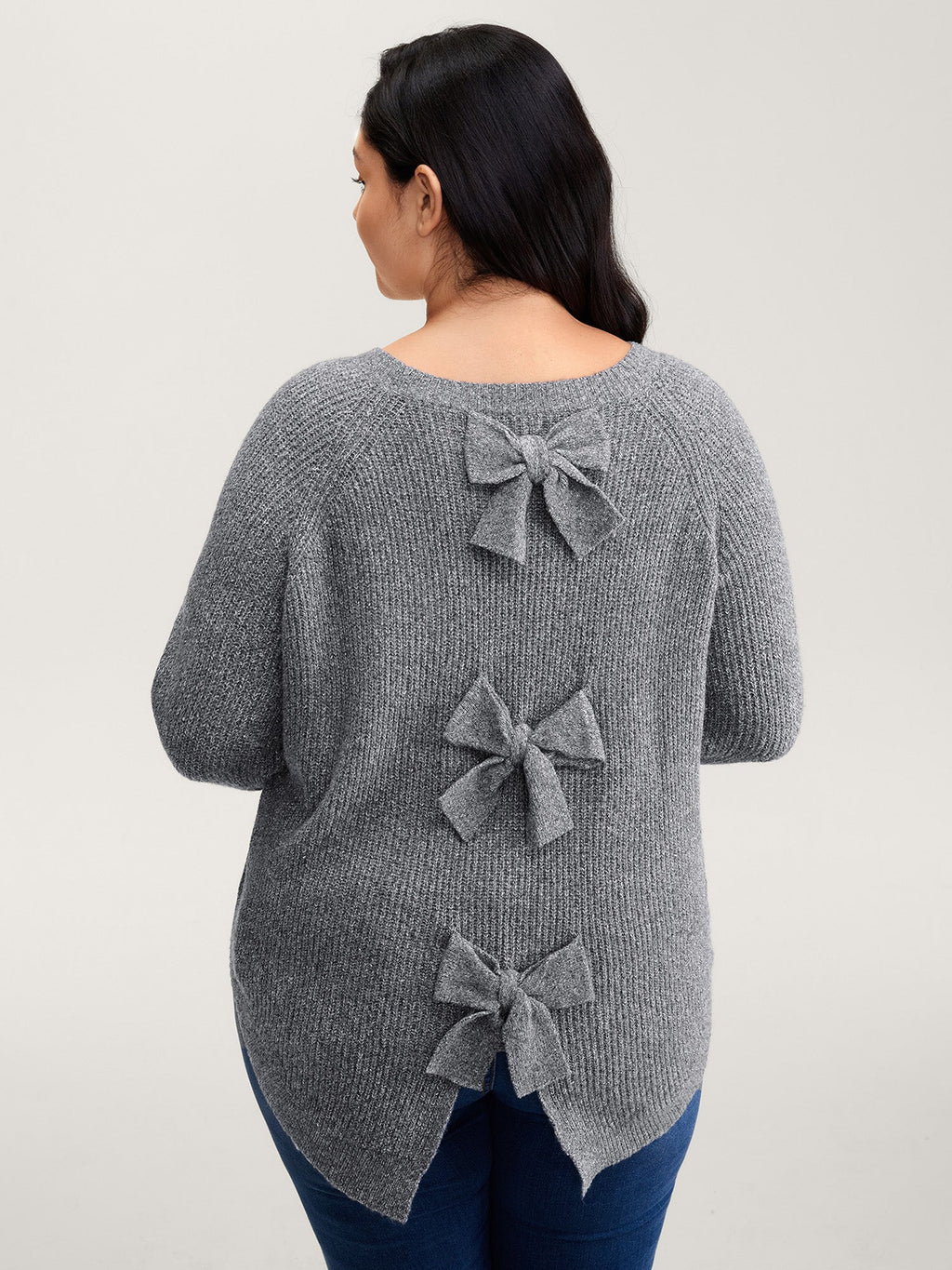 Back Bow Split Back Pullover