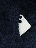 Faux Fur Hooded Pockets Jacket