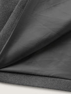 Solid Suit Collar Buttons Pockets Coat