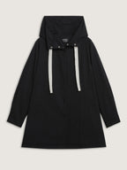 Contrast Pockets Button-Front Coat