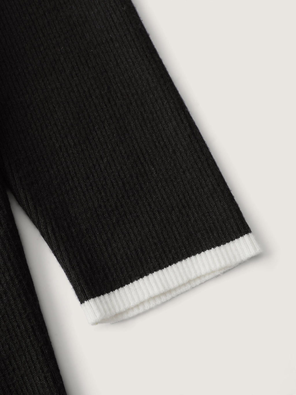 Square Neck Bowknot Fitted Pullover